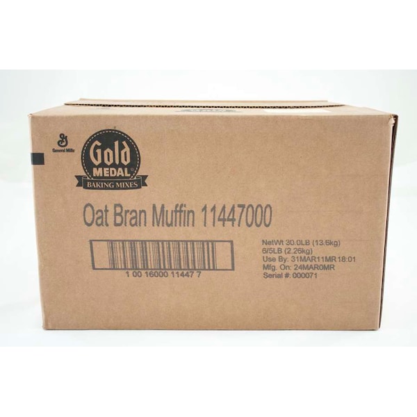 Gold Medal Gold Medal Baking Mixes Oat Bran Muffin Mix 5lbs, PK6 16000-11447 - main